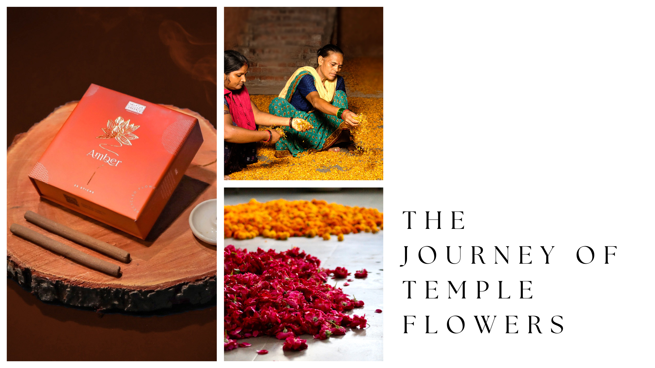 The Journey of Temple Flowers: From Waste to Eco-Friendly Products