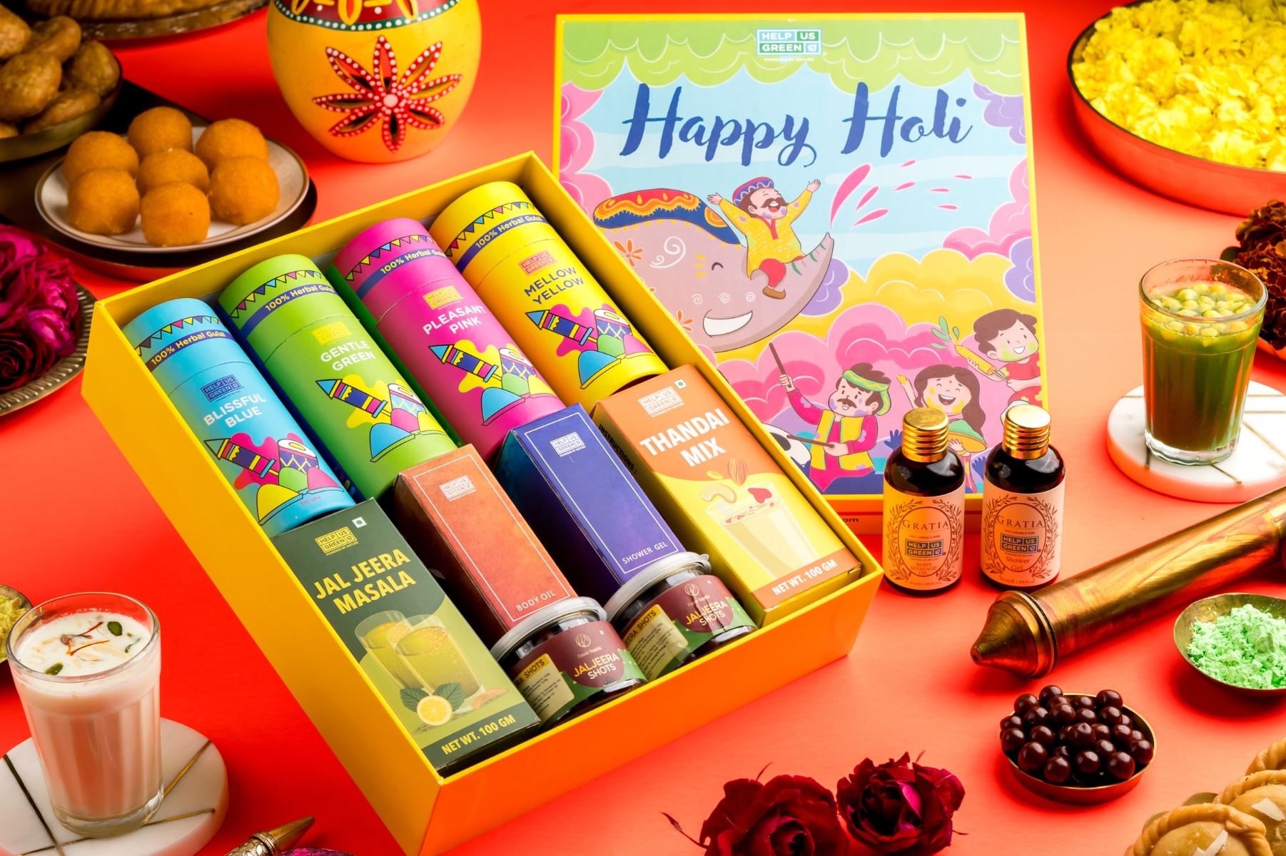 Go Green This Holi: Celebrate with Safe & Vibrant Organic Colors