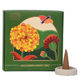 HelpUsGreen Natural Incense Nagchampa Dhoop Cones (40 Cones Pack of 1)